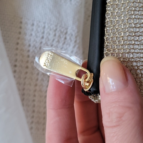 Dior J'adore Gold Makeup Bag Organizer Mesh Trousse Pouch - Picture 3 of 7